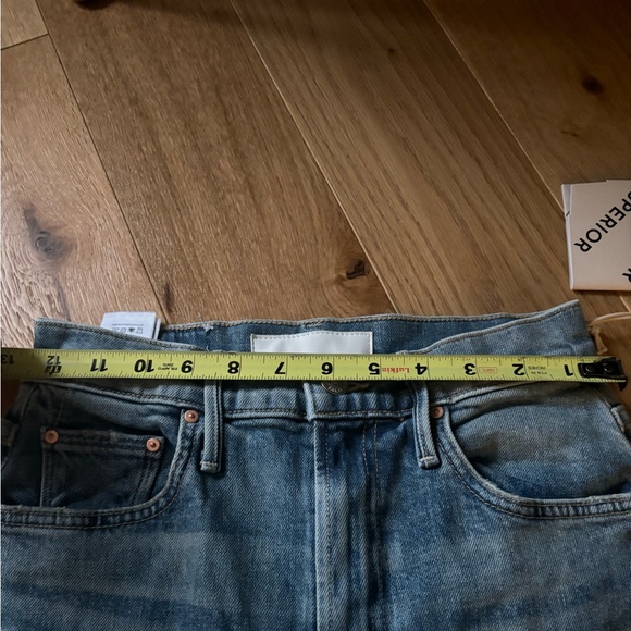 Mother The Lasso Sneak Wide Leg Denim BNWT - Picture 8 of 8